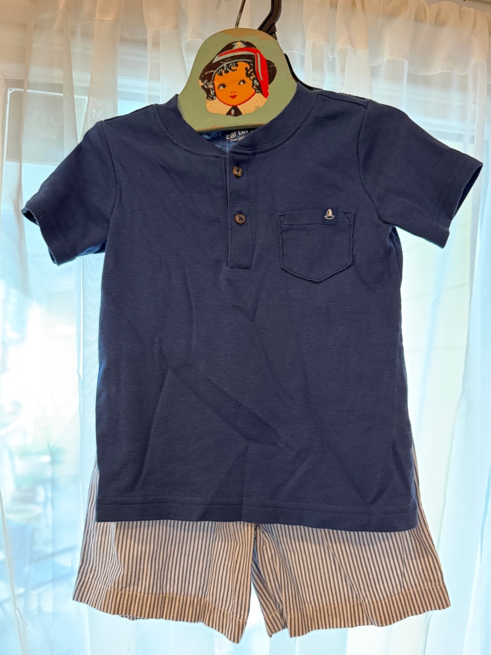 Carter's Navy navy outfit
